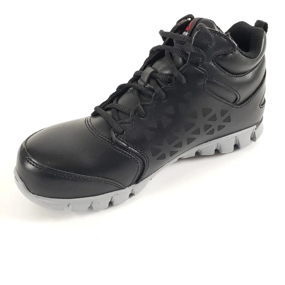 Reebok Sublite Cushion Men's SIZE 6.5M Work Mid RB4144 Composite Toe Work Boot